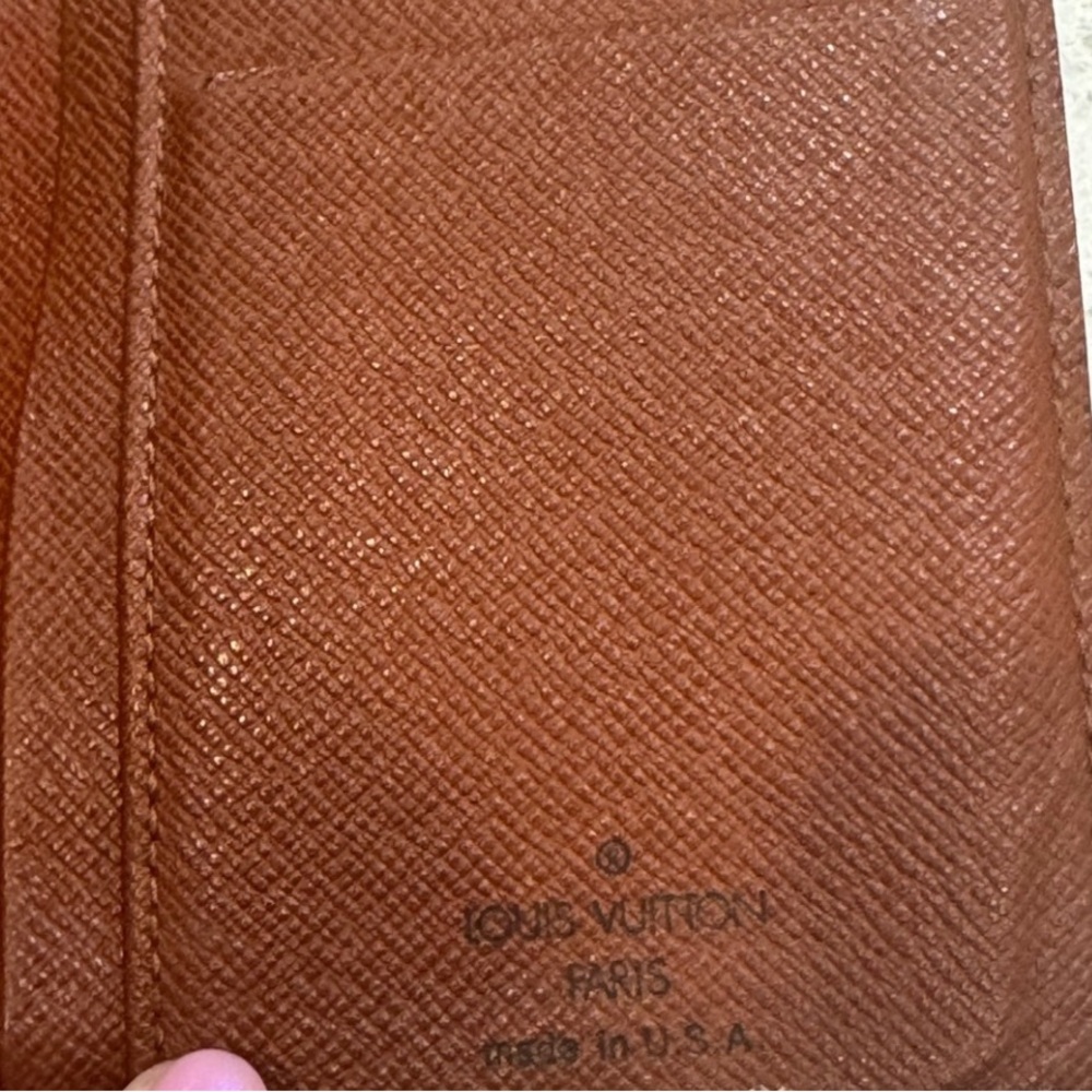 Louis Vuitton Brown Monogram Vintage Wallet Kiss lock SD0050 - Picture 7 of 7